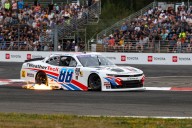 Denny Hamlin Sparks Controversy Over Connor Zilisch's Win in Portland