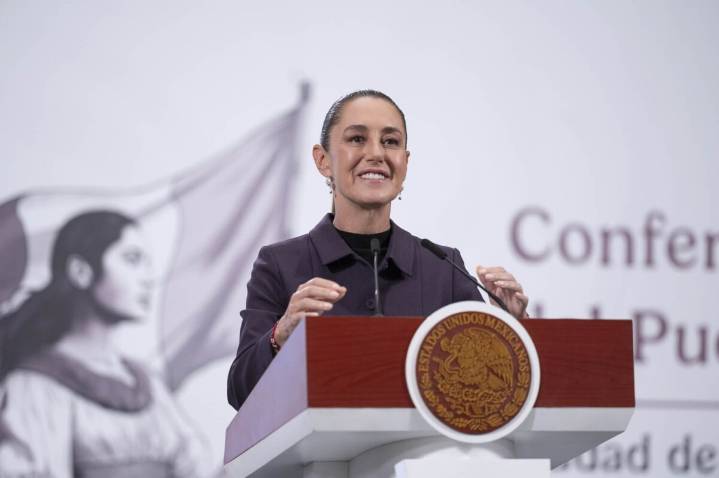 Destapa Sheinbaum pasado oscuro de Salinas Pliego