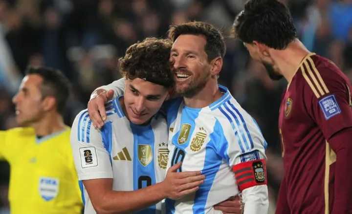 Argentina goleó 3 a 0 a Venezuela en la despedida de Lionel Messi en el país