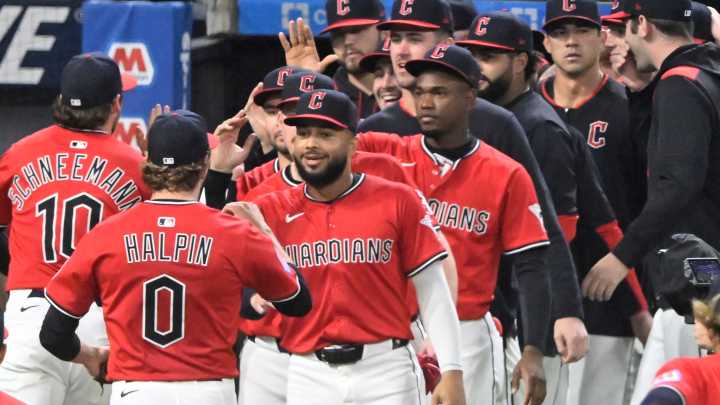 Follow along here as the Guardians go for the sweep against the Tigers