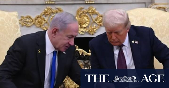 US President Donald Trump announces Middle East peace plan
