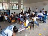 En Orocué, la Policía de Infancia y Adolescencia llegó con el Blog de la Convivencia a los Colegios