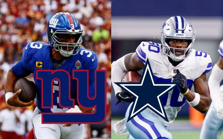 Giants vs Cowboys: ¿Dónde y a qué hora VER partido HOY de la NFL?