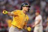 Athletics hit 4 HRs in 17-4 win over Angels