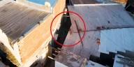 Video: robó y quiso escapar de la Policía, pero un drone frustró su fuga