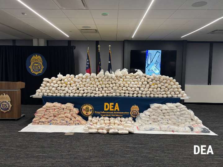 Golpe al CJNG: 670 detenidos y millonarias incautaciones, informa la DEA
