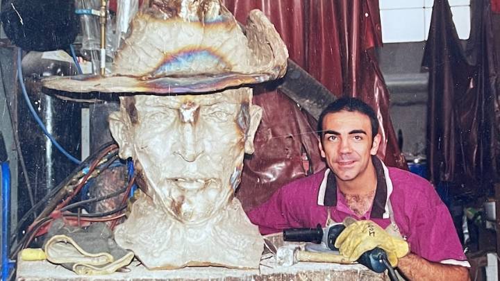 How working in coal mines help forge Jody Pawley's metal sculpting career