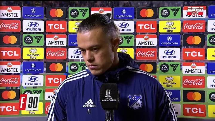 Leonardo Fabio Castro y la seguridad que le da a los hinchas de Millonarios -