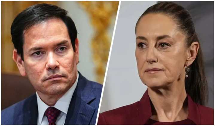 Marco Rubio en México; Claudia Sheinbaum presenta agenda de la visita