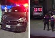 Mujer elemento de la Marina se refugia tras atropellar motociclista en Chetumal
