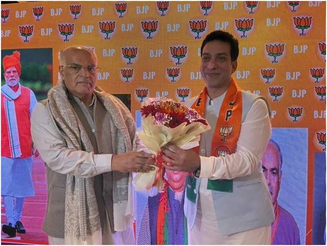 Koul welcomes hotelier Sahil Reshieinto BJP