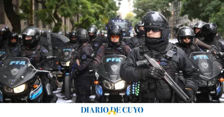 Unos 1.100 efectivos federales custodiarán el Congreso durante la Marcha Federal y la sesión en Diputados
