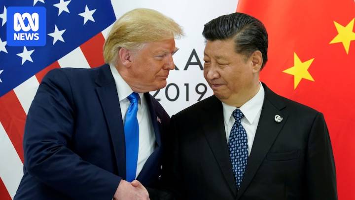 US President Donald Trump and China's President Xi Jinping begin talks to finalise a TikTok deal
