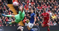 Football fan goes wild at Merseyside Derby and then people realise he's famous