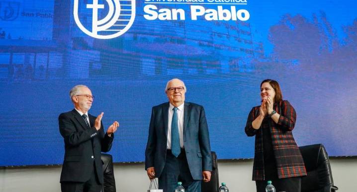Universidad San Pablo otorga título de Doctor Honoris Causa a Julio Velarde l BCRP l Julio Velarde l Últimas