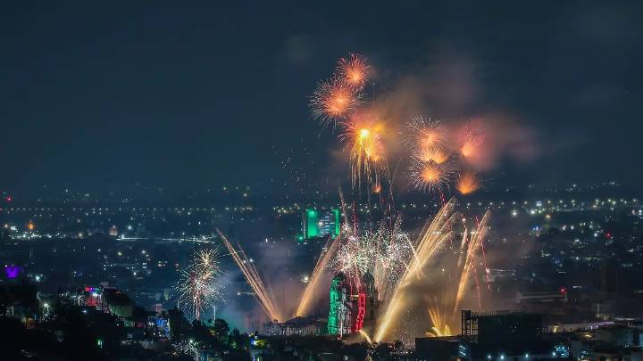 ¿Cuál es la calidad del aire tras la quema de pirotecnia por las fiestas patrias?