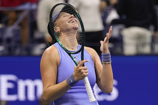 Amanda Anisimova defeats Naomi Osaka at the U.S. Open to reach her 2nd Grand Slam final in a row