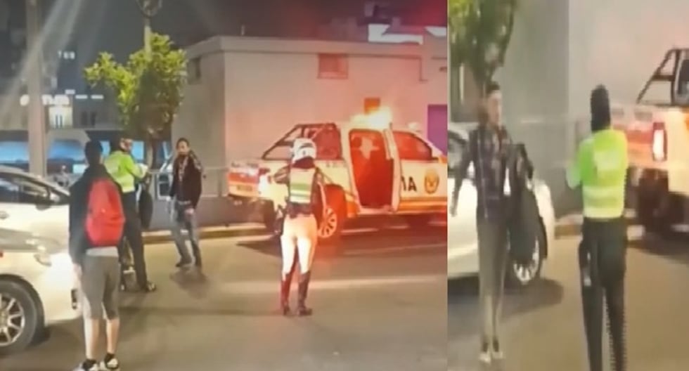 Surquillo: Extranjeros acuchillan a policías e intentan llevarse patrullero tras intervención