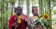 The 'African tribe' living in a Scottish forest