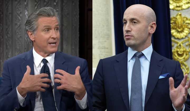 Stephen Miller Accuses Gavin Newsom of Inciting ‘Violence and Terrorism’
