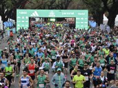 Ya se corre por la Ciudad el Maratón de Buenos Aires, el más importante de Latinoamérica