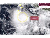 Tormenta tropical ‘Narda’ se intensifica a huracán categoría 1 en el Pacífico frente a Colima y Jalisco