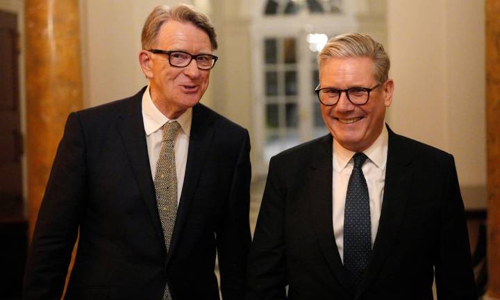 Keir Starmer backs Lord Mandelson as British ambassador after Jeffery Epstein revelations