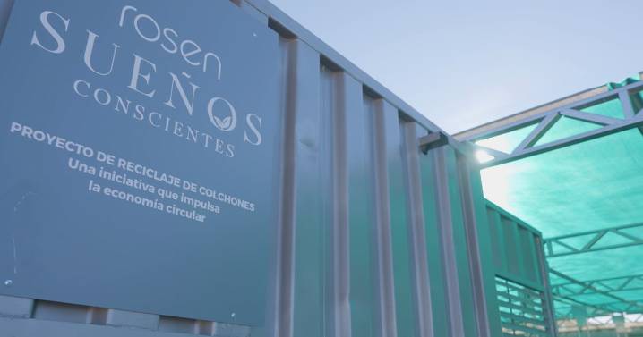 Rosen celebra el reciclaje de mil colchones en su primera planta móvil en Calama