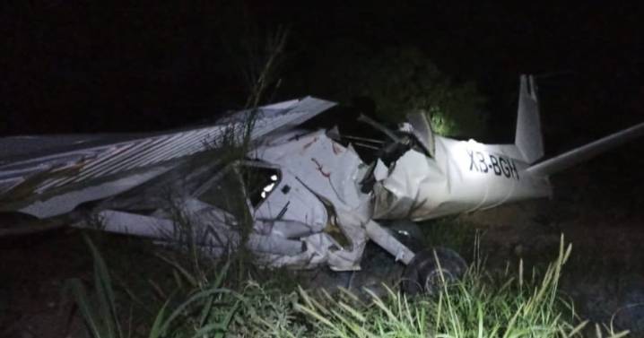 Avioneta en la que volaba Débora Estrella fue encontrada en barranco de 10 metros