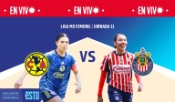 América vs Chivas: Sigue en vivo el clásico nacional de la Liga MX Femenil