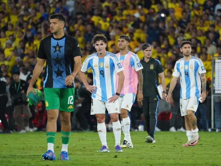 La Selección Argentina y un baño de realidad en Guayaquil: Ecuador despidió a la Scaloneta de las Eliminatorias con una dura derrota