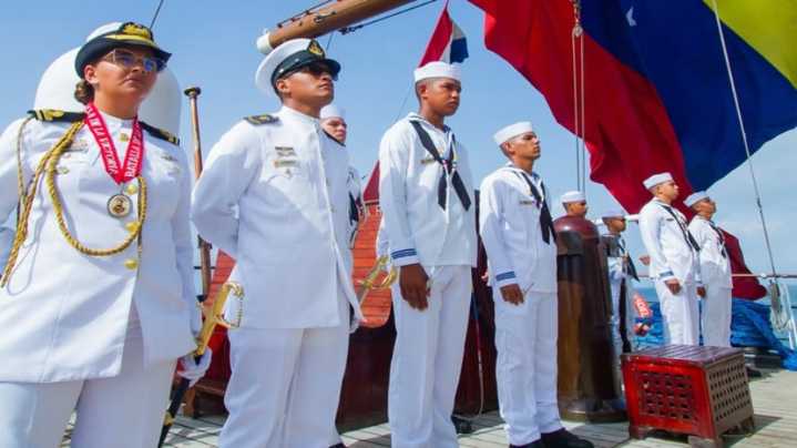 Arriba a Nueva Esparta el Buque Escuela “Simón Bolívar” para rendir homenaje a la Virgen del Valle