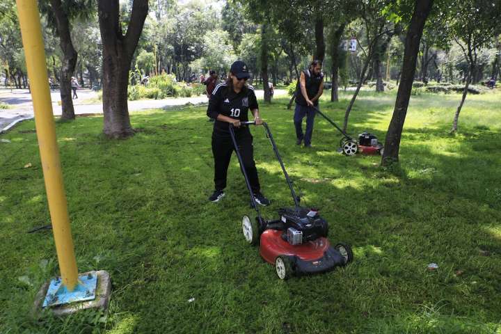Renuevan el Parque de los Periodistas Ilustres en Venustiano Carranza