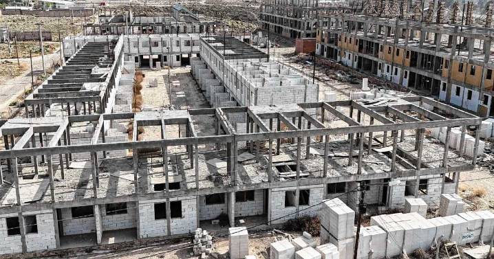 Fin del Procrear: el barrio fantasma de 140 viviendas que se erige en la meseta de Neuquén