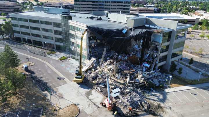 Centennial office built in 2001 demolished to make way for apartments