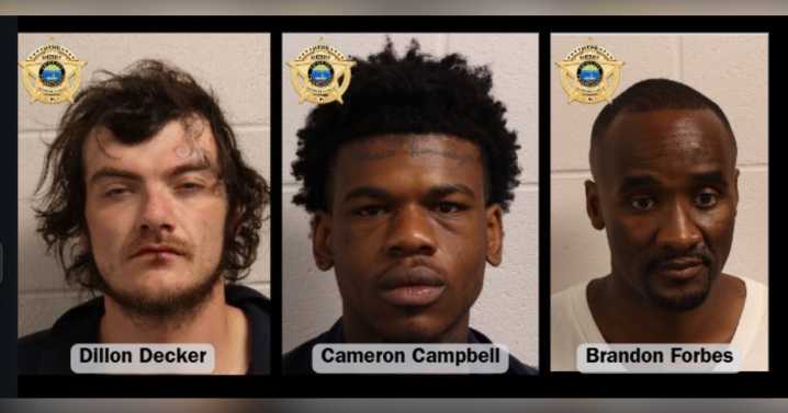 Reward offered for three inmates who escaped Madison County jail, sheriff's office says