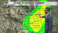 Flash flooding possible in parts of New Mexico from scattered showers, storms