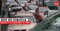 Hoy No Circula sabatino: qué autos descansan este 6 de septiembre en CDMX y Edomex
