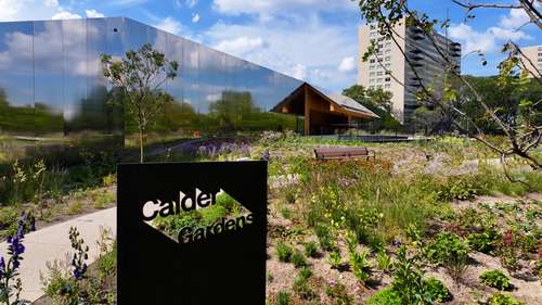 Art, nature converge at Calder Gardens along the Ben Franklin Parkway
