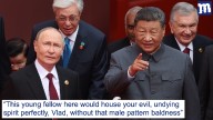Putin and Xi pictured out shopping for host bodies
