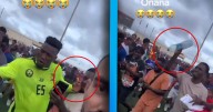 VIDEO: André Onana, ex portero de Manchester United, golpea a un aficionado por pedirle una foto