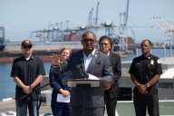 Port of Long Beach begins cleanup after some 75 containers spilled from ship
