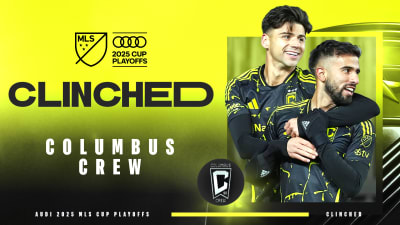 Columbus Crew clinch Audi 2025 MLS Cup Playoffs spot