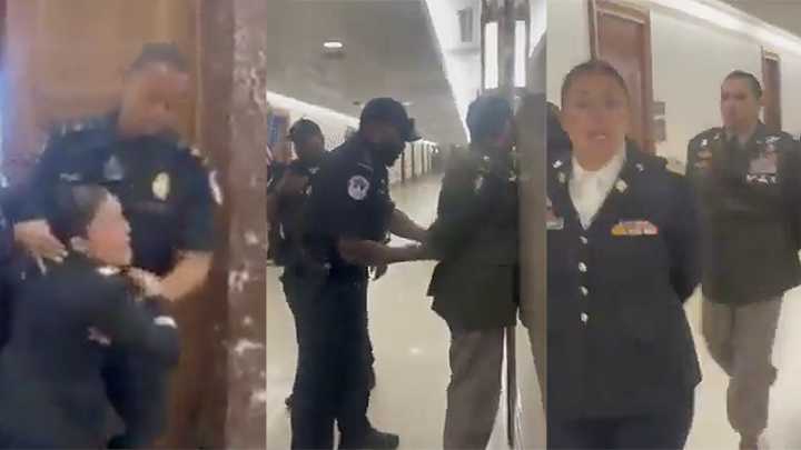 Retired Green Beret thrown out of Senate hearing after shouting at lawmakers