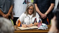 Hobbs signs house bill to keep Diamondbacks in Phoenix, upgrade Chase Field