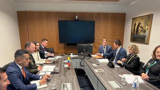 Colombia amplía su agenda de seguridad transnacional en reunión de alto nivel en Países Bajos: lupa en inteligencia policial a nivel global