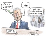 Vaccine politics, Epstein survivors, occupy Chicago: Editorial cartoons for Sept. 7, 2025