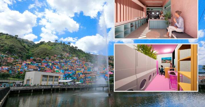 La primera lavandería comunitaria de Medellín estará en Manrique y no será solo para llevar la ropa sucia
