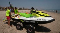 Sale al rescate de su madre en la playa de Canet y acaba en apuros