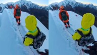 China: un alpinista se quitó el arnés para sacarse una selfie, cayó al vacío y murió